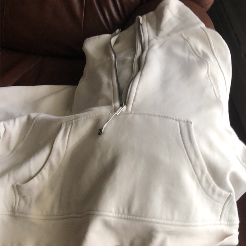Chic White Cowl Neck Sweater